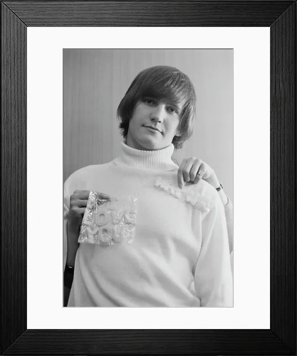 Framed Print : Wayne Fontana, British Pop Singer