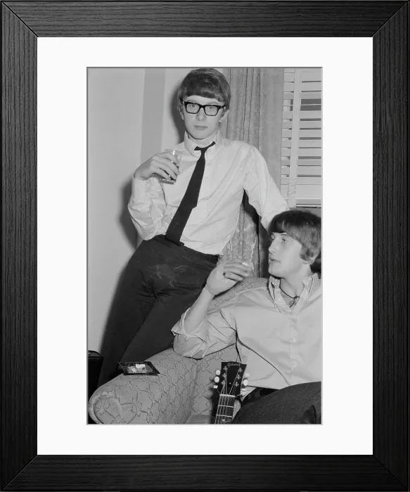 Framed Print : Peter & Gordon, British Pop Duo