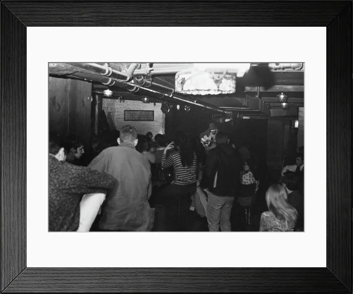 Framed Print : Dave Van Ronk Plays The Gaslight Framed Print : Dave Van Ronk Plays The Gaslight