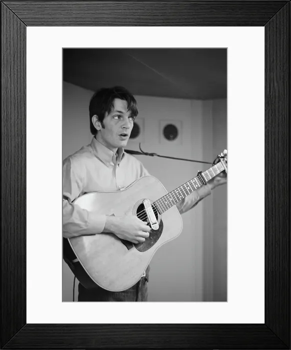 Framed Print : John Fahey, American Guitarist Framed Print : John Fahey, American Guitarist