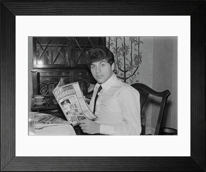 Framed Print : Johnny Rivers, American Singer-Songwriter & Musician