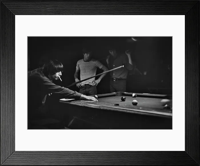 Framed Print : Bleecker Street Pool Players Framed Print : Bleecker Street Pool Players