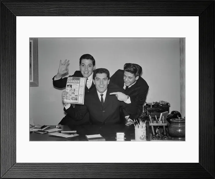 Framed Print : The Detergents, American Pop Band Framed Print : The Detergents, American Pop Band