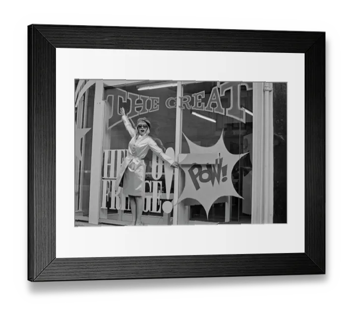 Framed Print : Sixties London Fashions Framed Print : Sixties London Fashions