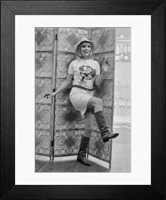 Framed Print : Sixties London Fashions Framed Print : Sixties London Fashions