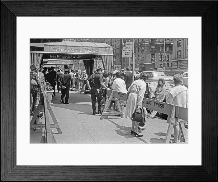 Framed Print : Delmonico's Hotel, NYC Framed Print : Delmonico's Hotel, NYC