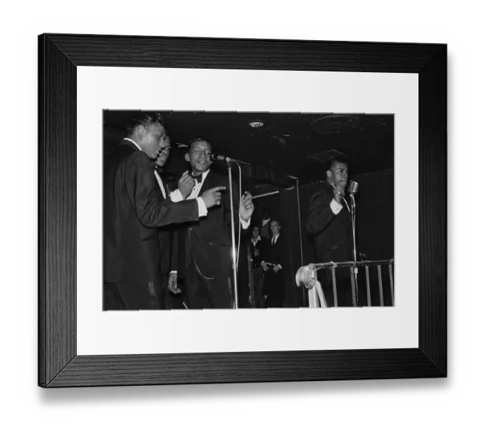 Framed Print : Little Anthony & The Imperials Play NYC Framed Print : Little Anthony & The Imperials Play NYC