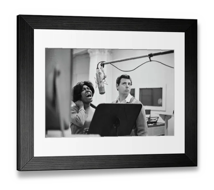 Framed Print : The Toys. Singer Barbara Harris of American pop group The Toys during a Framed Print : The Toys. Singer Barbara Harris of American pop group The Toys during a