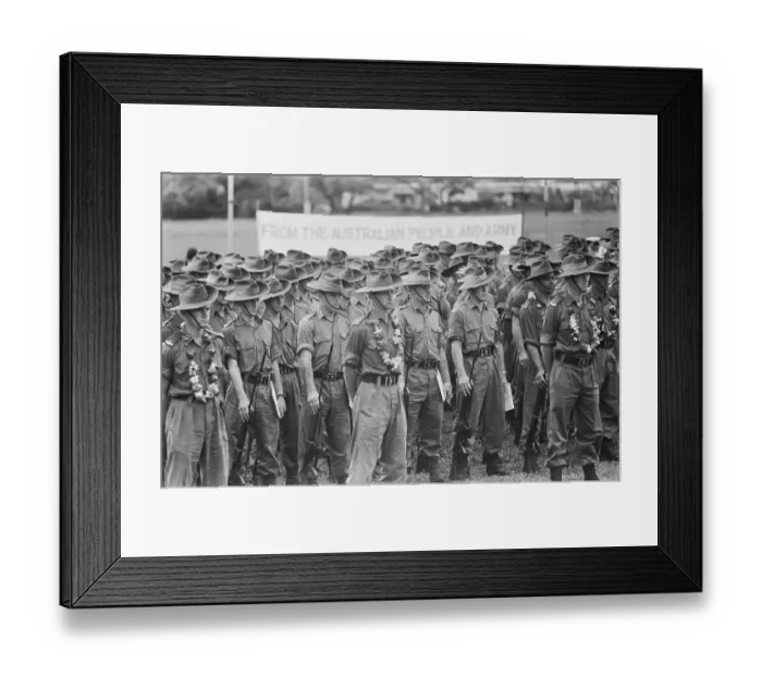 Framed Print : Australians In Vietnam Framed Print : Australians In Vietnam