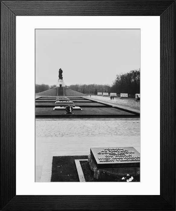 Framed Print : Soviet War Memorial In Berlin Framed Print : Soviet War Memorial In Berlin