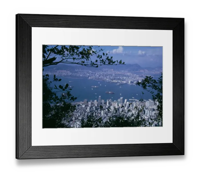 Framed Print : Victoria, Hong Kong Framed Print : Victoria, Hong Kong