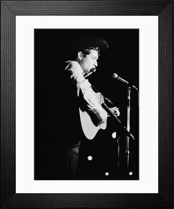 Framed Print : Ramblin Jack Elliott Framed Print : Ramblin Jack Elliott