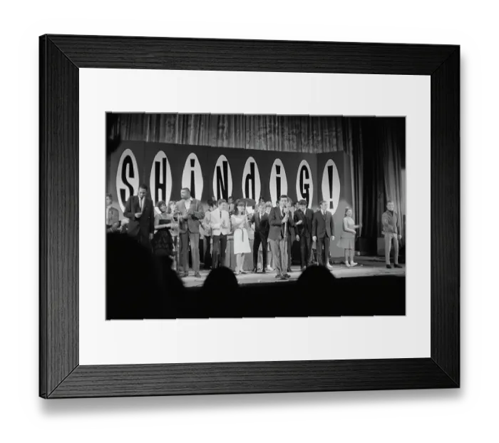 Framed Print : Shindig!. The ABC television variety show Shindig!, circa 1965 Framed Print : Shindig!. The ABC television variety show Shindig!, circa 1965