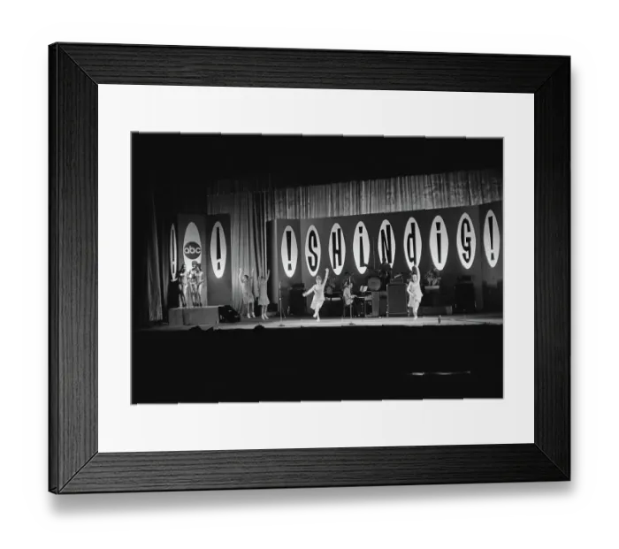Framed Print : Shindig!. Dancers on the ABC television variety show Shindig!, circa 1965 Framed Print : Shindig!. Dancers on the ABC television variety show Shindig!, circa 1965