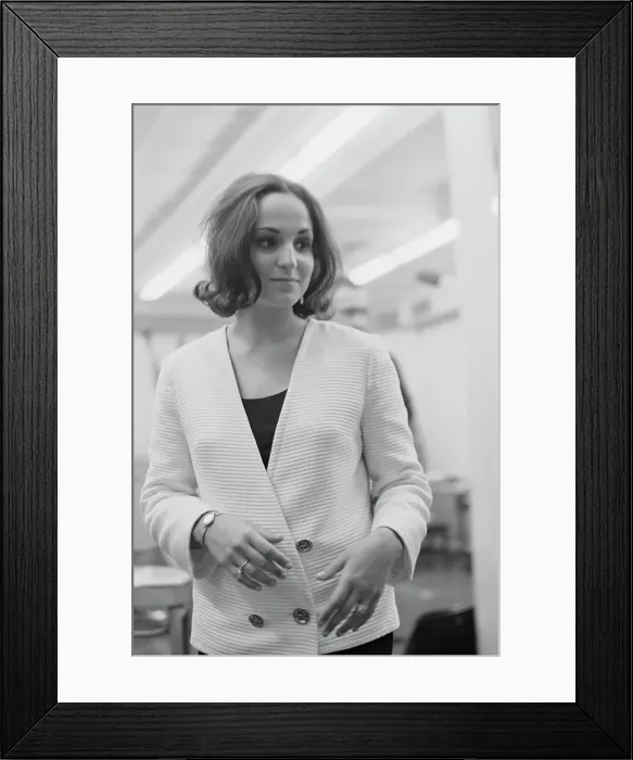 Framed Print : Toni Wine. American songwriter Toni Wine in a recording studio to record Framed Print : Toni Wine. American songwriter Toni Wine in a recording studio to record