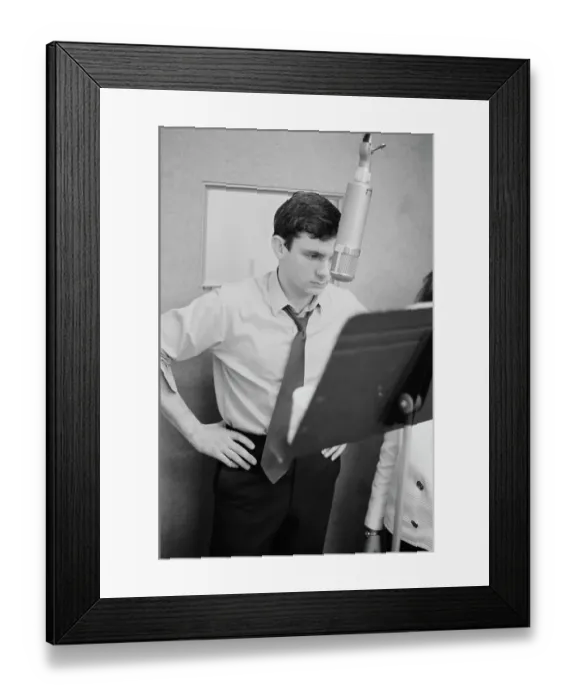 Framed Print : Gene Pitney Framed Print : Gene Pitney