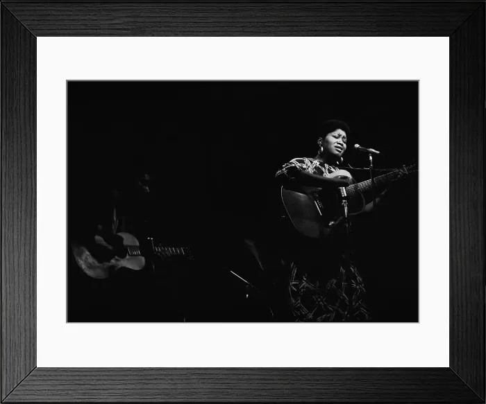 Framed Print : Odetta. American singer, songwriter and musician Odetta Framed Print : Odetta. American singer, songwriter and musician Odetta
