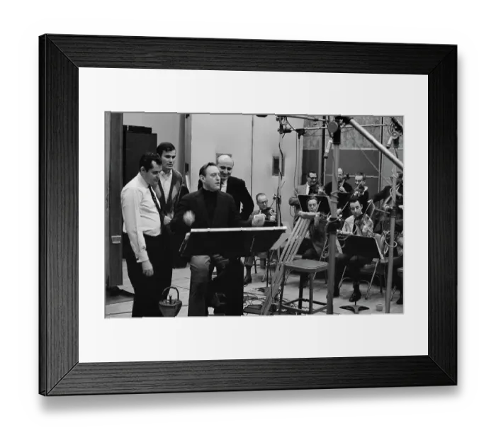Framed Print : Orchestral Recording Framed Print : Orchestral Recording