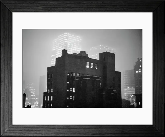 Framed Print : Buildings At Night Framed Print : Buildings At Night