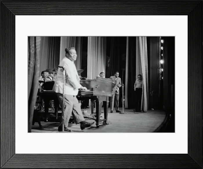 Framed Print : Fats Domino At The Apollo Framed Print : Fats Domino At The Apollo