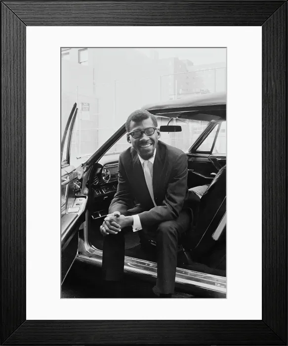 Framed Print : Ray Lucas, drummer for saxophonist King Curtis, circa 1965