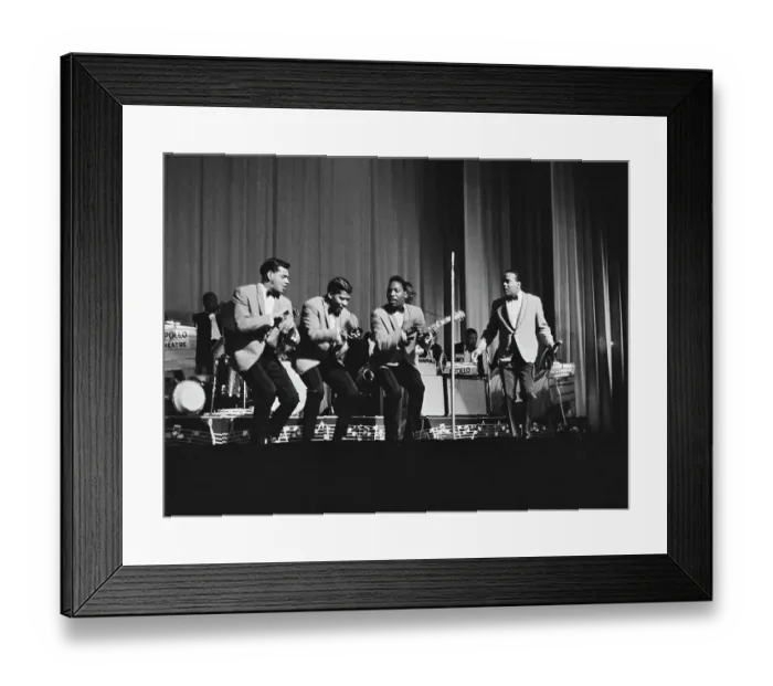 Framed Print : The Drifters at the Apollo Framed Print : The Drifters at the Apollo