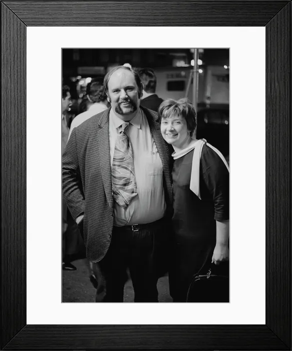 Framed Print : Peter Grant And Pat Costello Framed Print : Peter Grant And Pat Costello