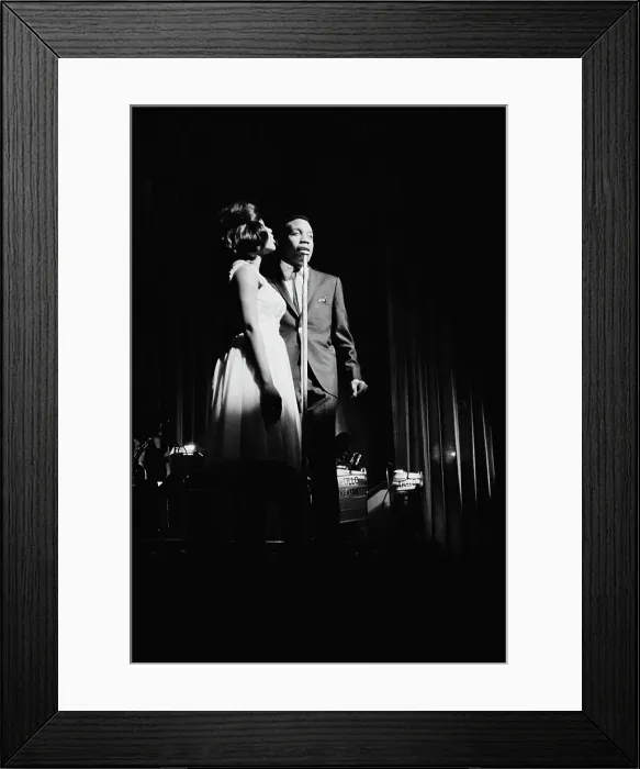 Framed Print : Jerry Butler And Betty Everett Framed Print : Jerry Butler And Betty Everett