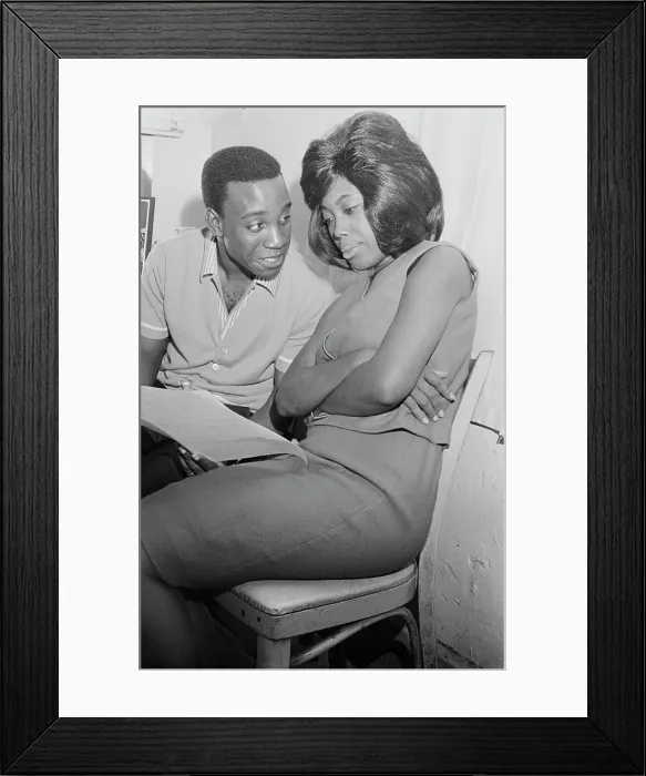 Framed Print : Jerry Butler And Betty Everett Framed Print : Jerry Butler And Betty Everett