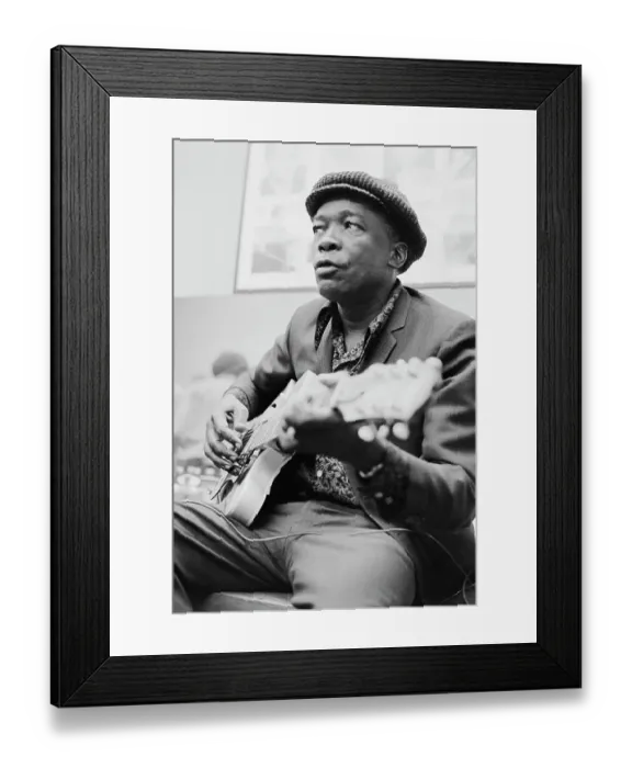 Framed Print : John Lee Hooker Framed Print : John Lee Hooker