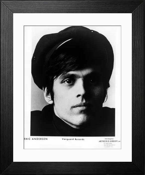Framed Print : Eric Andersen Portrait