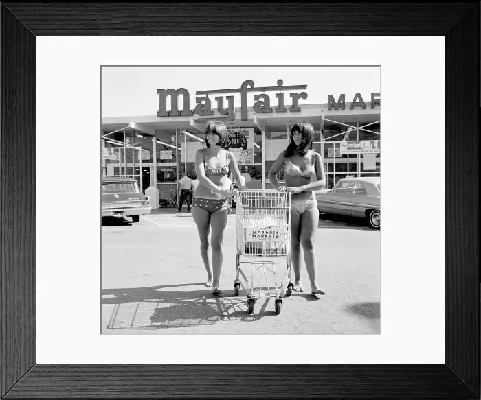 Framed Print : California Beach Girls Framed Print : California Beach Girls