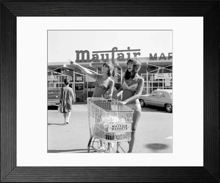 Framed Print : California Beach Girls Framed Print : California Beach Girls