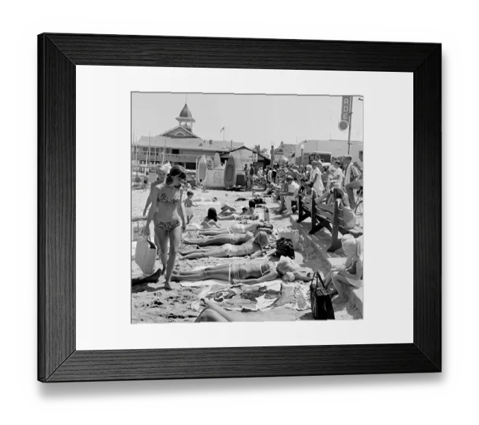 Framed Print : California Beach Girls Framed Print : California Beach Girls