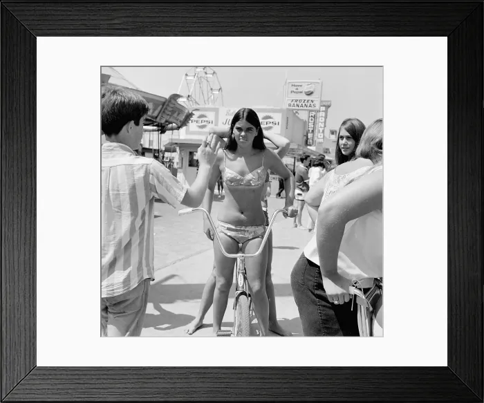 Framed Print : California Beach Girls Framed Print : California Beach Girls