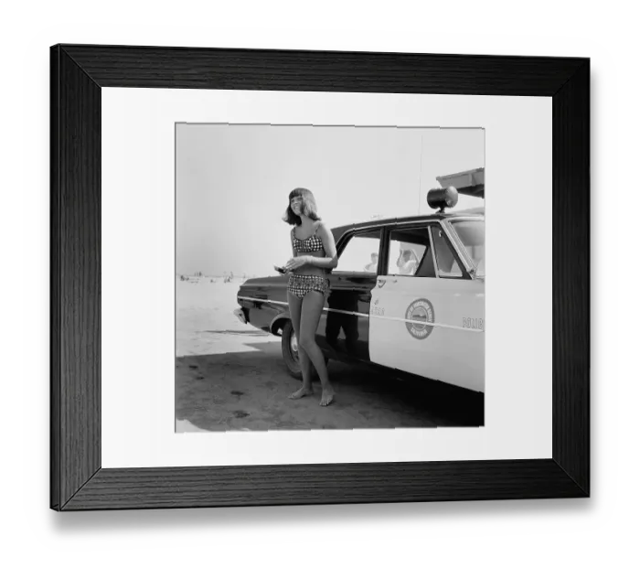 Framed Print : California Beach Girls Framed Print : California Beach Girls