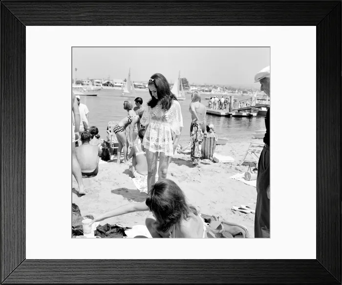 Framed Print : California Beach Girls