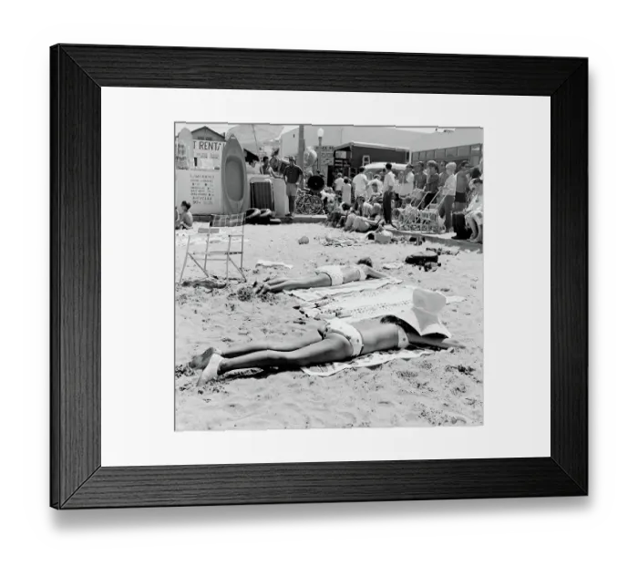 Framed Print : California Beach Girls Framed Print : California Beach Girls
