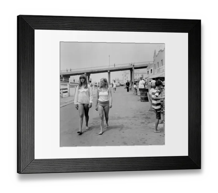 Framed Print : California Beach Girls Framed Print : California Beach Girls
