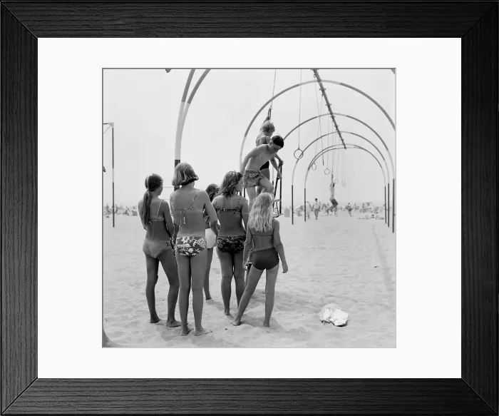 Framed Print : California Beach Girls Framed Print : California Beach Girls