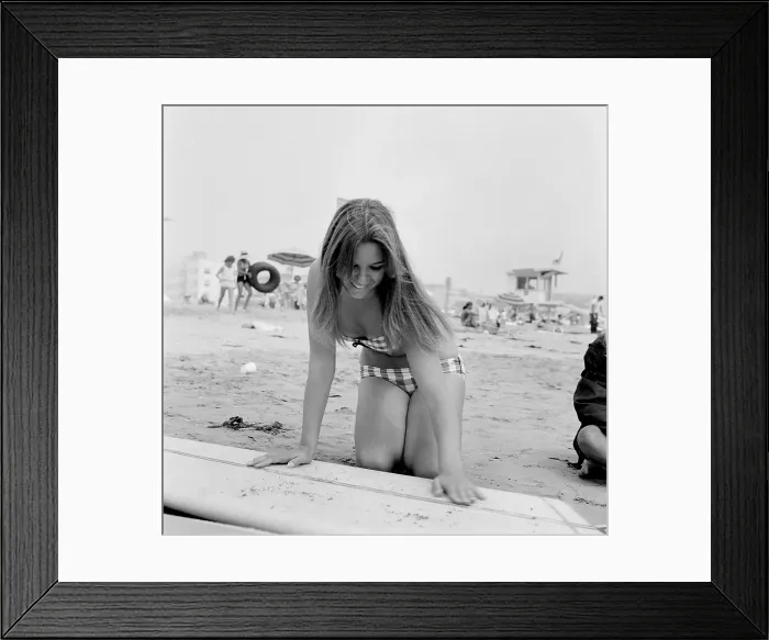 Framed Print : California Beach Girls Framed Print : California Beach Girls