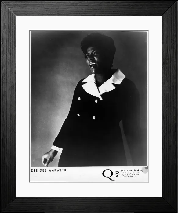 Framed Print : Dee Dee Warwick Portrait Framed Print : Dee Dee Warwick Portrait