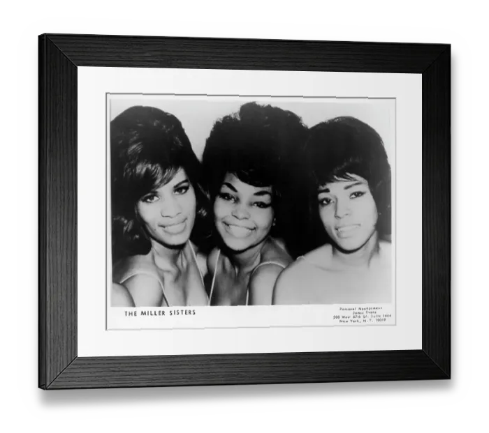 Framed Print : The Miller Sisters Portrait Framed Print : The Miller Sisters Portrait