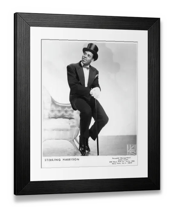 Framed Print : Sterling Harrison Portrait Framed Print : Sterling Harrison Portrait