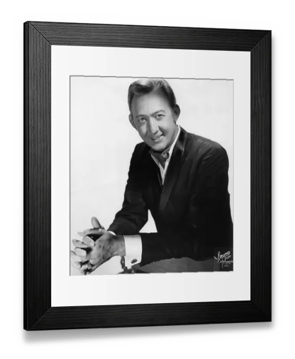 Framed Print : Country Singer Jack Greene Portrait Framed Print : Country Singer Jack Greene Portrait