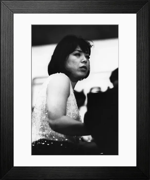 Framed Print : Toshiko Akiyoshi Portrait Framed Print : Toshiko Akiyoshi Portrait