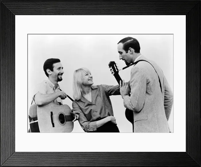 Framed Print : Peter, Paul And Mary Framed Print : Peter, Paul And Mary