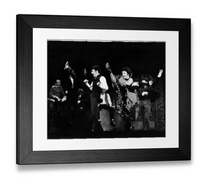 Framed Print : Grover Dale And Eleanor Treiber In Half A Sixpence Framed Print : Grover Dale And Eleanor Treiber In Half A Sixpence