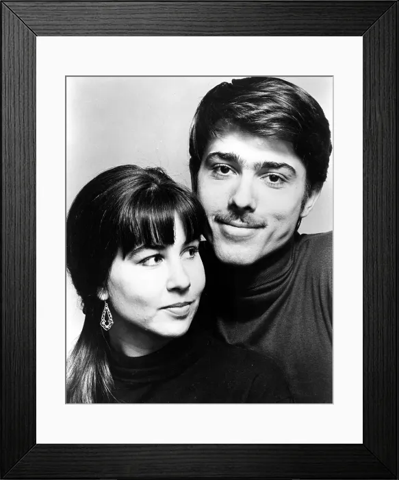 Framed Print : Jim & Jean Portrait Framed Print : Jim & Jean Portrait