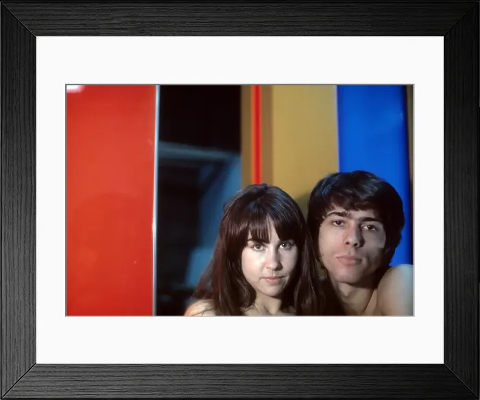 Framed Print : Jim & Jean Color Portrait Framed Print : Jim & Jean Color Portrait